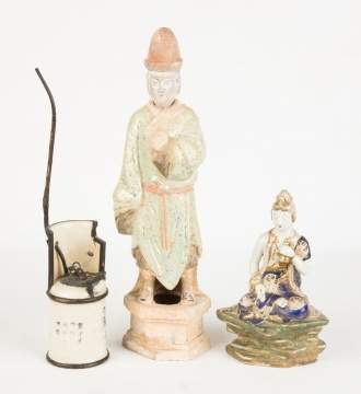 Asian Figures & Pipe