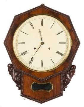 C.N. Jerome Ripple Front Wall Clock