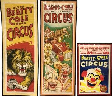 Group of Ringling Bros. and Barnum & Bailey Circus Posters