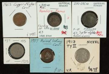Group of Early Coins