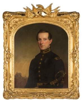 19th Century Portrait of a Civil War Lieutenant Peterson