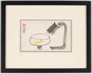 Chen Chi-Kwan (Tiawanese, 1921-2007) "Just to See"