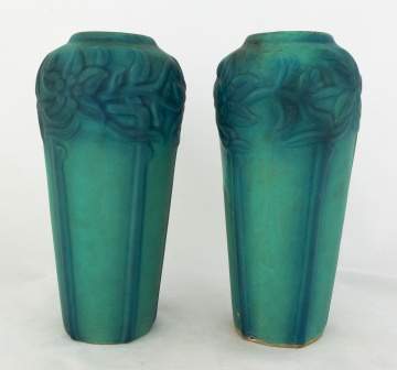 Pair of Van Briggle Pottery Vases