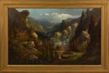 19th Century American Mountain Landscape