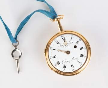 Jacques Coulin Pocket Watch