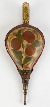 Early 19th Century Hand Painted Bellows