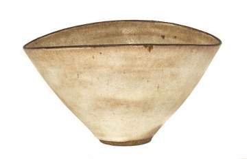Lucie Rie (British, 1902- 1995) Large Oval Bowl