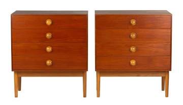 Pair of Borge Mogensen (Danish, 1914-1972) Cabinets