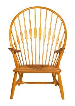 Hans J. Wegner (Danish, 1914-2007) "Peacock" Chair