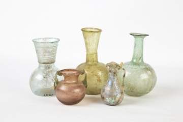 Five Pieces of Roman Glass