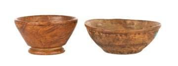 Two Tureenware Burl Bowls