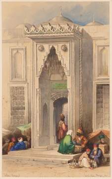 Amedeo Preziosi (Maltese, 1816-1882) Street Scenes of Constantinople