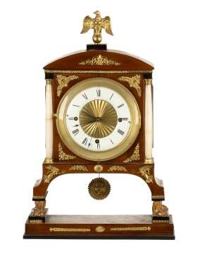 Rare Austrian Mantel Clock