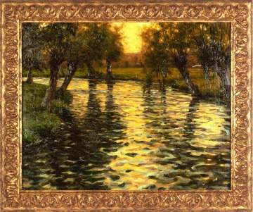 Louis Aston Knight (American, 1873 - 1948) "The  Willows"