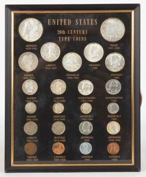 Mounted Coin Collection