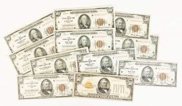 $100 and $50 Early American Currency