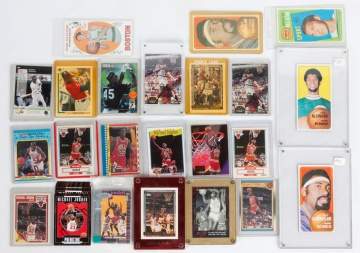 Group of NBA Trading Cards
