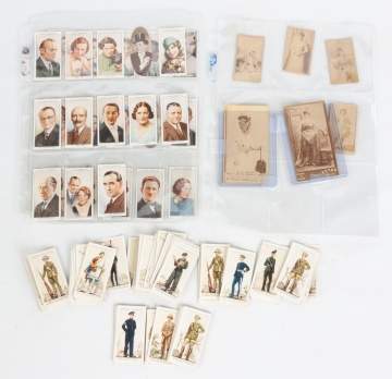 Large Group of Cigarette Cards