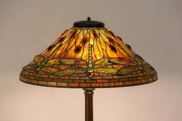 Tiffany Studios, NY Dragonfly Table Lamp