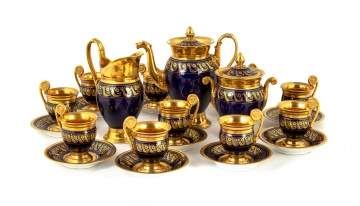 Attributed to Sèvres Demitasse Service