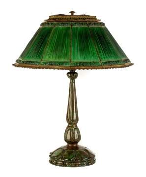 Tiffany Studios, NY Favrile Fabrique Table Lamp