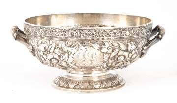 Critton Brothers Sterling Silver Handled Bowl