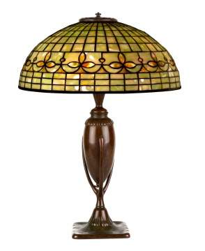 Tiffany Studios, New York Leaded Glass Table Lamp