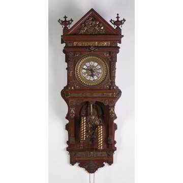 Ansonia Antique Hanging Wall Clock