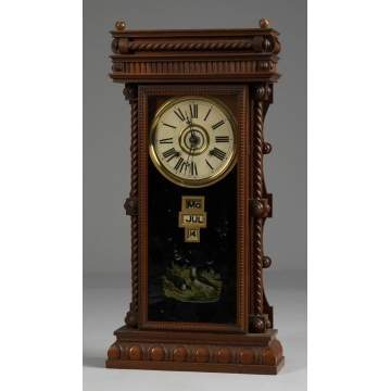 Gilbert Shelf Clock, Wm. L. Elberon