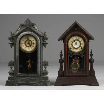 2 Kroeber Shelf Clocks