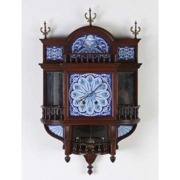 French Victorian Wall Clock