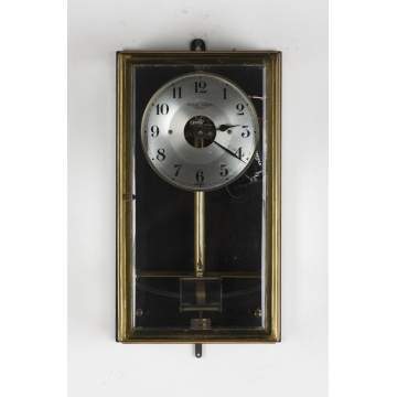 Boulle Brass Electric Wall Clock
