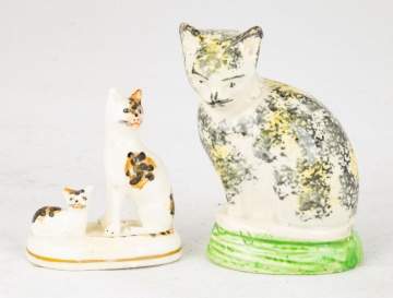 Early Staffordshire Cats