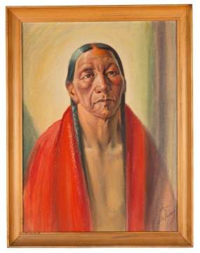 Joseph A. Imhof (American, 1871–1955), Portrait of Indian Man