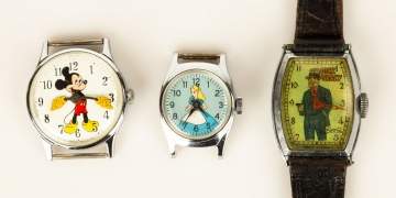 Disney & Dick Tracy Wristwatches