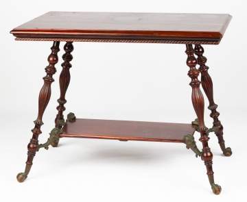 Mahogany Victorian Side Table