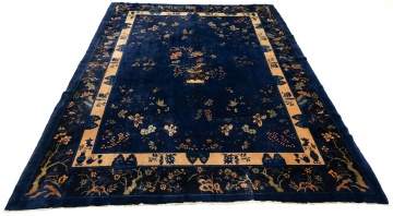 Antique Chinese Art Deco Carpet