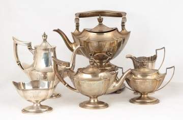 Gorham Sterling Silver Tea and Coffee Set