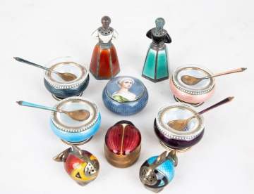 Enameled Silver Items