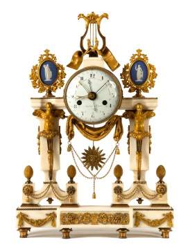 A Louis XVI Ormolu Mantel Clock By Imbert L’aine A  Paris, Late 18th Century