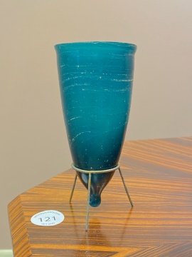 Roman Glass Blue-Green Beaker