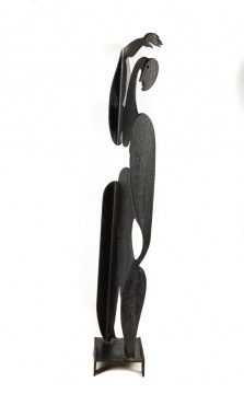 Albert Leon Wilson (Rochester, NY, 1920-1999) Iron Sculpture of a Woman