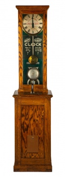 Vintage Grandfather Clock "How's Your Grip"