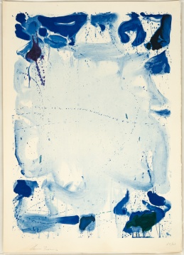 Sam Francis (American, 1923-1994) "Poster Without Letters"