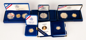 Group of U.S. Mint Gold & Silver Coins
