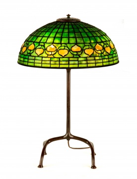Tiffany Studios, New York Acorn Table Lamp