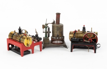(3) Steam Engine Toys