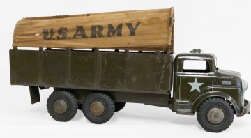 Marx Pressed Steel US Army Truck