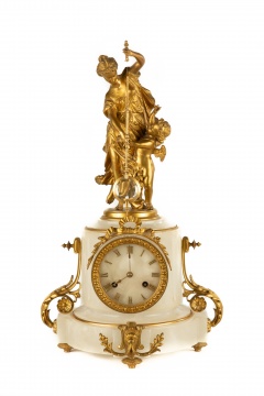 Unusual French Mystery Clock