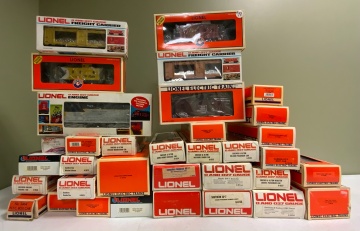 Lionel Boxed Train Cars 